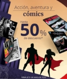 En Sanborns hasta 50% de descuento en todos los cómics