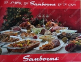 Folleto Sanborns Cena de Navidad Diciembre 2021