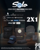 2×1 en accesorios para caballero por la Venta Nocturna de Sanborns hasta hoy