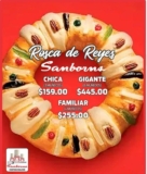 Promoción Sanborns Rosca de Reyes 2020 precios y tamaños