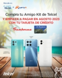 Promo Sanborns Telcel: compra un celular Amigo Kit y comienza a pagar hasta agosto