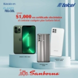 Promo Sanborns Telcel: monedero de $1,000 al contratar un plan Telcel