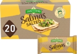 3×2 en galletas saladas horneadas Salmas con un toque de sal con 20 piezas