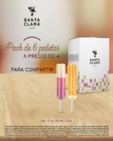 En Santa Clara pack de 6 paletas a precio de 4