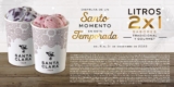 Promo Santa Clara 2×1 en litros de helado esta temporada navideña