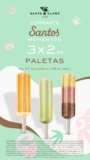 Promoción Santa Clara Semana Santa: 3×2 en paletas