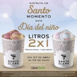 2×1 en litros de helado Santa Clara esta semana por el Día del Niño