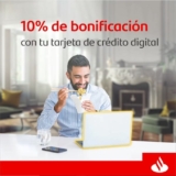 10% de bonificación en Amazon, Mercado Libre, Rappi y más al pagar con Santander