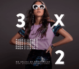 3X2 en prendas de última colección en Studio F