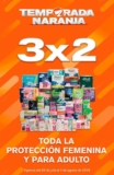 Promoción Temporada Naranja 2019: 3×2 en protección femenina del 29 de julio al 4 de agosto