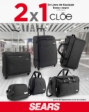 2×1 en equipaje Bonac de Cloe en tiendas Sears