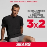 Promoción Sears: 3×2 en ropa interior, pijamas y calcetines para caballero