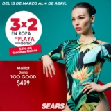 En Sears 3×2 en ropa interior y en trajes de baño