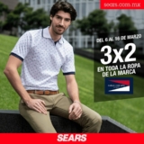 3×2 en toda la ropa de la marca Carlo Corinto en Sears