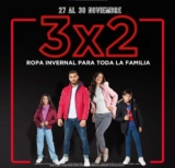3×2 en ropa invernal para toda la familia en Sears por pocos días