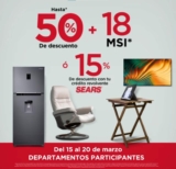 Venta Especial de Primavera Sears: hasta 50% de descuento + 18 msi