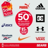 Sears Pre Hot Sale 2021: hasta 50% de descuento + 15% adicional en calzado deportivo