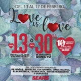 Venta de San Valentín Sears Love is Love: hasta 30% de descuento o 13 MSI