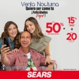 Venta Nocturna Sears Día del Padre del 9 al 14 de junio: hasta 50% de descuento