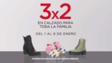 3×2 en zapatos para toda la familia en las Rebajas de Reyes de Sears