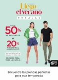 Sears Segundas Rebajas de Verano de hasta 50% de descuento + 20% adicional