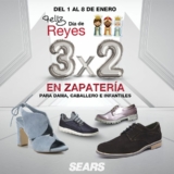 Promociones Sears Día de Reyes 2020: 3×2 en zapatos, ropa interior, de dormir y más