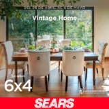 En Sears: 6×4 en sillas Vintage Home