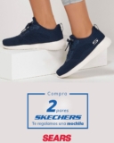 En Sears compra 2 pares de tenis Skechers y llévate una mochila de regalo