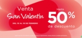 Venta San Valentín 2026 Sears: hasta 50% de descuento