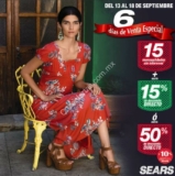 Sears Venta Especial Mexicana 13 al 18 de septiembre: hasta 50% de descuento