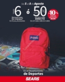 En Sears hasta 50% de descuento en el departamento de deportes + 6 msi