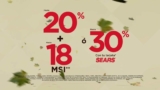 Venta Especial Sears Falling in Fashion: Hasta 20% de descuento + 18 msi