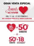 Sears Venta Especial del Amor y la Amistad: hasta 50% de descuento + 18 msi