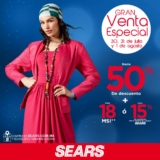 Gran Venta Especial Sears del 30 de julio al 1 de agosto: Hasta 50% de descuento + hasta 18 msi