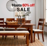 Segundas Rebajas Crate and Barrel: Hasta 60% de descuento