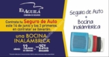Contrata seguro de auto con El Águila el 14 de junio y obtén 12 msi + 25% de descuento + bocina gratis (3 primeros)