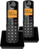 Juego de 2 teléfonos inalámbricos para casa bajan a su menor precio + 3 meses sin intereses
