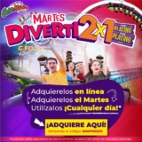 2×1 en pase platino en Selva Mágica comprando en línea los martes