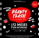 Sephora Beauty Flash: hasta 12 meses sin intereses pagando con Paypal