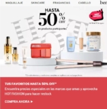 Hot Fashion 2026 Sephora: hasta 50% de descuento en productos participantes