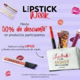 Lipstick Week Sephora: Hasta 50% de descuento + cosmetiquera de regalo