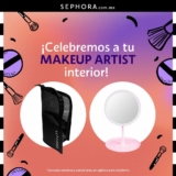En Sephora llévate un estuche de brochas o espejo con luz de regalo con compra mínima