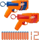 Juego de 2 lanzadores de juguetes Nerf N-Series Duo Pack bajan de precio + 3 meses sin intereses