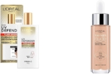 Combo Loréal Paris con protector solar UV Defender Fluido Invisible + sérum rellenador con ácido hialurónico True Match bajan a un gran precio