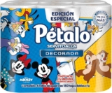 Servitoalla decorada Pétalo paquete con 6 rollos baja a su menor precio