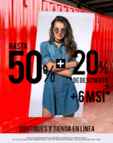Segundas Rebajas Sexy Jeans de hasta 50% de descuento + 20% adicional + 6 MSI