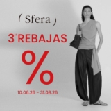 Hasta 40% de descuento en las Terceras Rebajas 2026 de Sfera