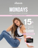 Fashion Mondays Shasa: 15% de bonificación con tarjetas Bradescard Shasa