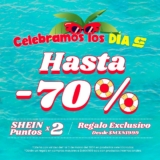 Días Shein: Hasta 70% de descuento + hasta 40% adicional + regalo y más