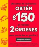 Cupón Sin Delantal de $150 de descuento al realizar 2 pedidos